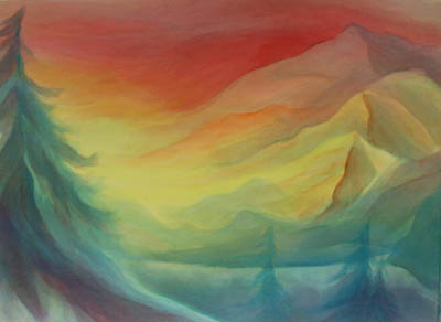 Veil Painting by Ted Mahle &mdash; image 7 of 75