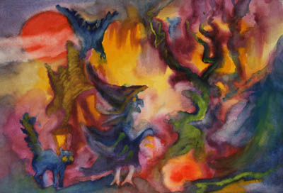 Wet-Method Painting by Ted Mahle &mdash; image 42 of 75
