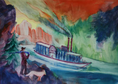 Wet-Method Painting by Ted Mahle &mdash; image 65 of 75